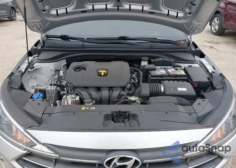 2019 Hyundai Elantra Se from USA, damaged, VIN 5NPD74LF2KH495926